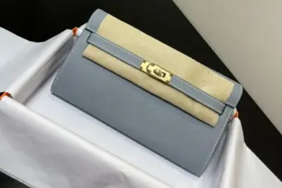 Hermes Kelly Bag Glaze Gray