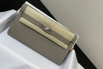 Hermes Kelly Bag Beige