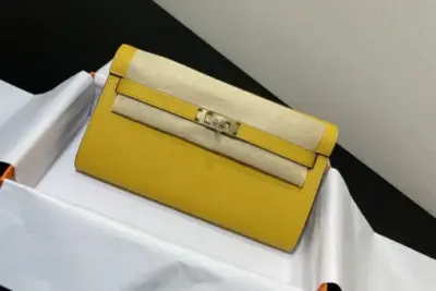 Hermes Kelly Bag Yellow