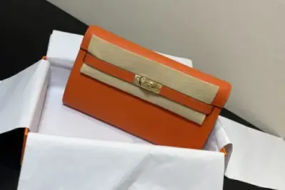 Hermes Kelly Bag Deep Orange