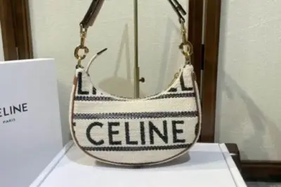 Celine Ava Original Bag White & Black