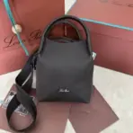 Loro piana Bucket Bag Black - Image 2