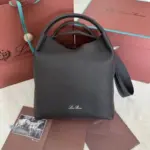 Loro piana Bucket Bag Black