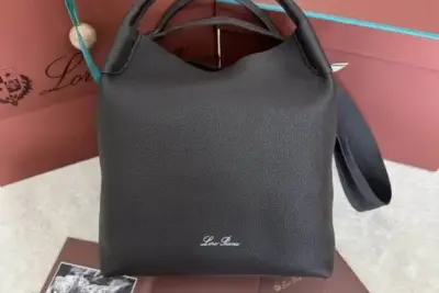 Loro piana Bucket Bag Black