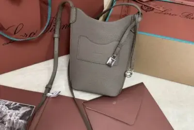 Loro piana Cell phone Bag Brown