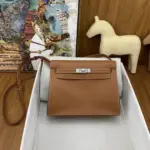 Hermès Kelly Danse Jumping Bag Brown