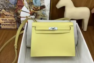 Hermès Kelly Danse Jumping Bag Yellow