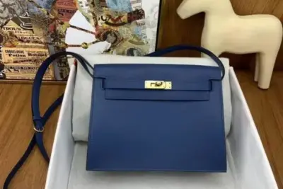 Hermès Kelly Danse Jumping Bag Blue