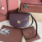 Loro Piana Mini Ghiera Bag Burgundy