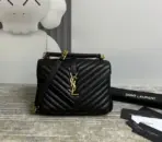 YSL Saint Laurent Loulou Toy Crossbody Bag Black