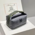 Hermès Bride A Brac Case Gray