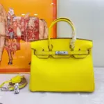 Hermes Birkin Togo Bag Yellow