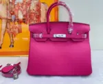 Hermes Birkin Togo Bag Rose Pourpre