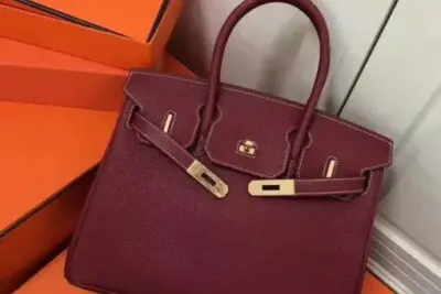 Hermes Birkin Togo Bag Burgundy