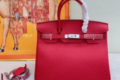 Hermes Birkin Togo Bag Red
