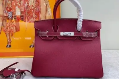 Hermes Birkin Togo Bag Maroon