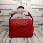 Hermes Lindy Bag Red