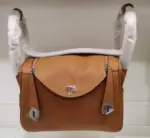 Hermes Lindy 26/30cm Bag Tan
