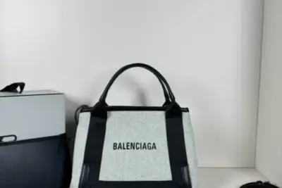Balenciaga Handbag Large Grey & Black