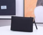 Prada Tessuto Nylon Pouch Wallet Black - Image 3