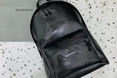 Balenciaga Everyday Backpack Glossy Black