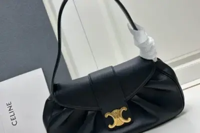 Celine Medium Polly Bag Black