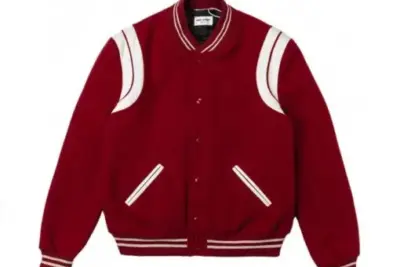 Yves Saint Lauren Jacket Red White