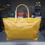Goyard Artois PM Yellow Tote Bag
