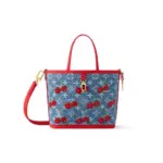 LV X TM Cerise Neverfull Inside Out BB Bag