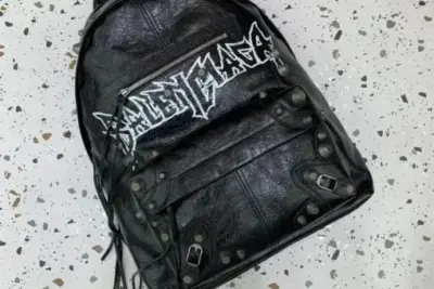 Balenciaga Logo Le Cagole Backpack