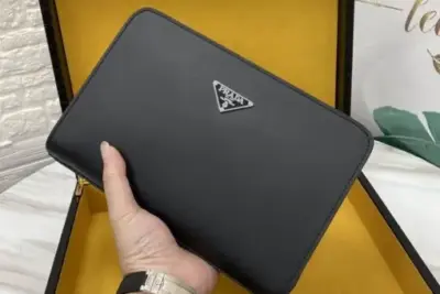 Prada Clutch 26cm Bag Black