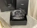 YSL Niki Baby Bag Calfskin Strome Nero