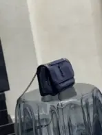 YSL Niki Baby Bag Calfskin Navy Blue - Image 3