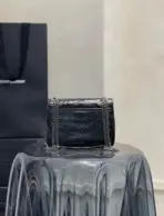 YSL Niki Baby Bag Calfskin Black - Image 3