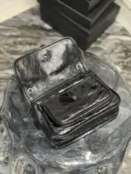 YSL Niki Baby Bag Calfskin Black - Image 2