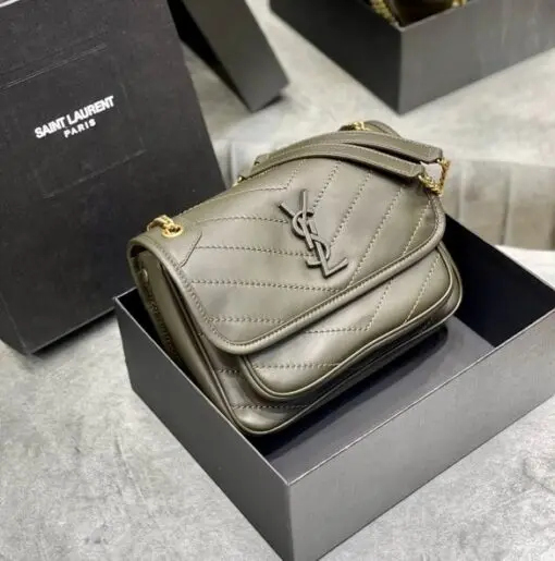 YSL Saint Laurent Medium Niki Bag Pale Gold