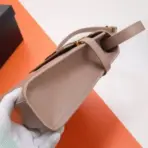 YSL Manhattan Baguette Calfskin Shoulder Bag Rose Gold - Image 2