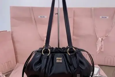 Miu Miu Shoulder Bag Black