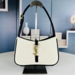 YSL Hobo Bag White & Black