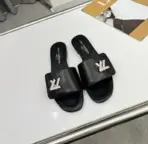 LV Women Slipper Black