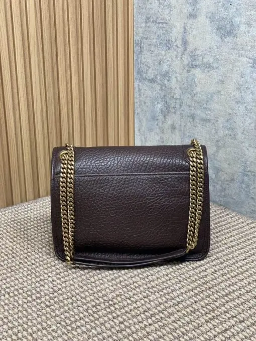 YSL Saint Laurent Niki Mini Bag Leather Brown - Image 2