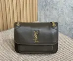 YSL Saint Laurent Niki Mini Bag Olive Green