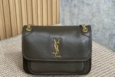 YSL Saint Laurent Niki Mini Bag Olive Green