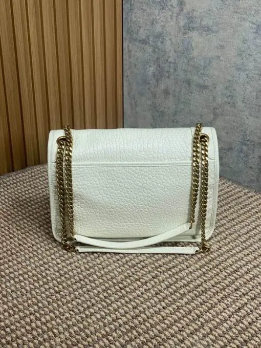 YSL Saint Laurent Niki Mini Bag Leather White - Image 2