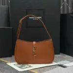 YSL Hobo Bag Deep Brown