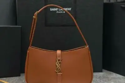 YSL Hobo Bag Deep Brown