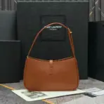 YSL Hobo Bag Deep Brown - Image 3