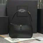 YSL Hobo Bag Black - Image 2