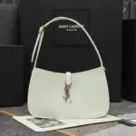 YSL Hobo Bag White