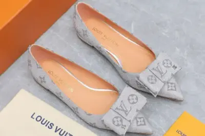 LV Slingback Pumps Sandal Gray